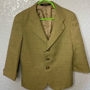 Boys Tan Blazer